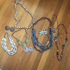Large jewelry pieces